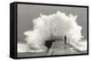 waves photographer-Mikel Lastra-Framed Stretched Canvas