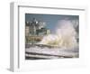 Waves Pounding Bandstand, Storm in Eastbourne, East Sussex, England, United Kingdom, Europe-Ian Griffiths-Framed Photographic Print