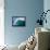 Waves Splashing in the Sea-null-Framed Stretched Canvas displayed on a wall