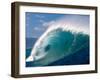 Waves Splashing in the Sea-null-Framed Photographic Print