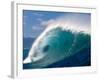 Waves Splashing in the Sea-null-Framed Photographic Print