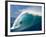 Waves Splashing in the Sea-null-Framed Photographic Print