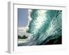 Waves Splashing in the Sea-null-Framed Premium Photographic Print