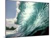 Waves Splashing in the Sea-null-Mounted Premium Photographic Print