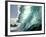 Waves Splashing in the Sea-null-Framed Photographic Print