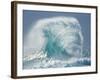 Waves Splashing in the Sea-null-Framed Photographic Print