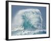 Waves Splashing in the Sea-null-Framed Photographic Print