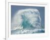 Waves Splashing in the Sea-null-Framed Photographic Print