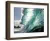 Waves Splashing in the Sea-null-Framed Photographic Print