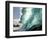 Waves Splashing in the Sea-null-Framed Photographic Print