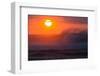 Waves Splashing on Beach at Sunset, Hawaii, USA-null-Framed Photographic Print