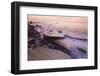 Waves Wash over the Rocks at Rye Harbor SP in Rye, New Hampshire-Jerry & Marcy Monkman-Framed Photographic Print