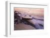 Waves Wash over the Rocks at Rye Harbor SP in Rye, New Hampshire-Jerry & Marcy Monkman-Framed Photographic Print