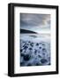 Waves washing over the rocks, Northumberland, UK-Ross Hoddinott-Framed Photographic Print