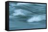 Waves With Turnulence-Anthony Paladino-Framed Stretched Canvas