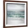 Waves-Caroline Gold-Framed Giclee Print