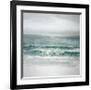 Waves-Caroline Gold-Framed Giclee Print