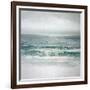 Waves-Caroline Gold-Framed Art Print