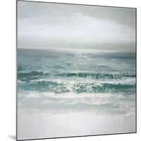 Waves-Caroline Gold-Mounted Art Print