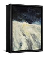 Waves-August Strindberg-Framed Stretched Canvas