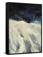 Waves-August Strindberg-Framed Stretched Canvas