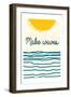 Waves-Sheldon Lewis-Framed Art Print