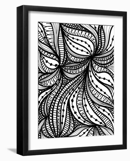 Waves-Laura Miller-Framed Giclee Print