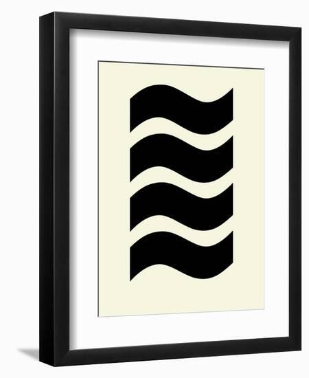 Wavey Symmetry-Philip Sheffield-Framed Premium Giclee Print