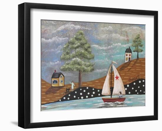 Waving 1-Karla Gerard-Framed Giclee Print