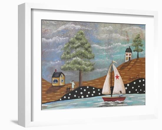 Waving 1-Karla Gerard-Framed Giclee Print