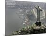 Waving Flags in Rio De Janeiro after Brazil Was Officially Chosen by Fifa as Host of 2014 World Cup-null-Mounted Photographic Print