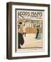 Waving Goodbye to Travellers on a Danish Railway Train-Paul Fischer-Framed Art Print