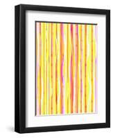 Wavy Lines-Louisa Hereford-Framed Premium Giclee Print