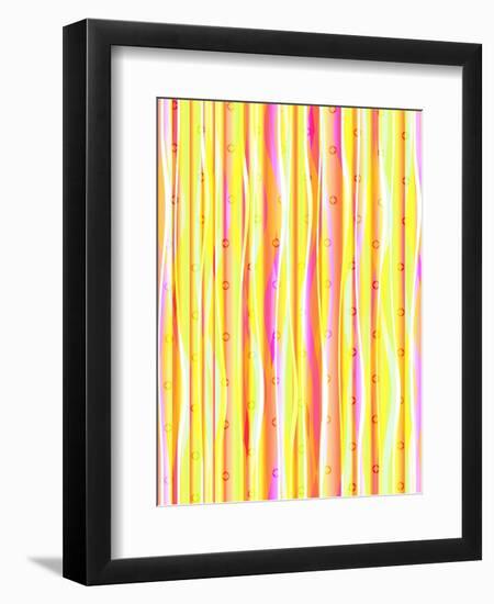 Wavy Lines-Louisa Hereford-Framed Premium Giclee Print