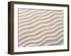 Wavy Pattern in Sand-null-Framed Photographic Print