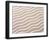 Wavy Pattern in Sand-null-Framed Photographic Print