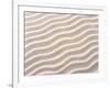 Wavy Pattern in Sand-null-Framed Photographic Print