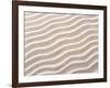 Wavy Pattern in Sand-null-Framed Photographic Print