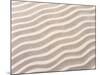 Wavy Pattern in Sand-null-Mounted Photographic Print