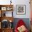 Wavy Stripe Aubergine-Bill Jackson-Framed Giclee Print displayed on a wall