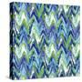 Wavy Stripe Marina-Bill Jackson-Stretched Canvas