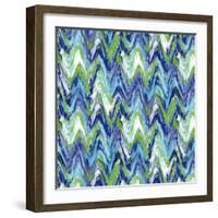 Wavy Stripe Marina-Bill Jackson-Framed Giclee Print