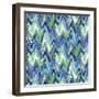 Wavy Stripe Marina-Bill Jackson-Framed Giclee Print