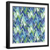 Wavy Stripe Marina-Bill Jackson-Framed Giclee Print