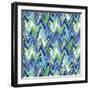 Wavy Stripe Marina-Bill Jackson-Framed Giclee Print