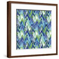 Wavy Stripe Marina-Bill Jackson-Framed Giclee Print