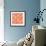 Wavy Stripe Poppy-Bill Jackson-Framed Giclee Print displayed on a wall