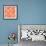 Wavy Stripe Poppy-Bill Jackson-Framed Giclee Print displayed on a wall