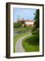 Wawel Castle and Vistula Boulevards in Cracow-majeczka-majeczka-Framed Photographic Print