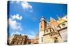 Wawel Castle in Krakow, Poland.-De Visu-Stretched Canvas